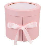 Round Flower Box Preserved Flower Box Gift Wrapping Box Valentine's Day Gift