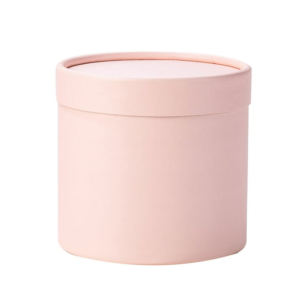 Round Flower Boxes Women Flower Packaging Paper Bag With Lid For Florist Bouquet Flower Packaging Box Gift Storage Boxes