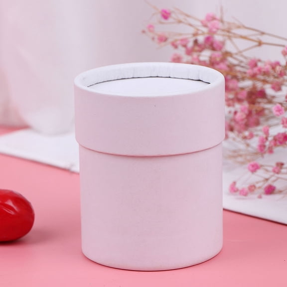 Round Flower Paper Boxes Lid Hug Florist Flower Bucket Gift Packaging Box