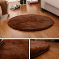 thumbnail image 1 of Round Fluffy Area Rug, 1 of 2