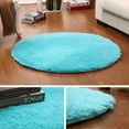 thumbnail image 1 of Round Fluffy Area Rug, 1 of 4