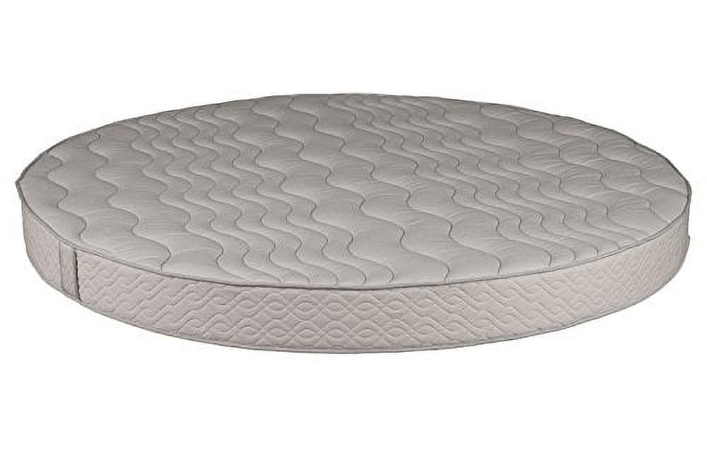 Dream Solutions USA 10" Cushioned 86" Diameter Medium Firm Quilted Memory Foam with Cover