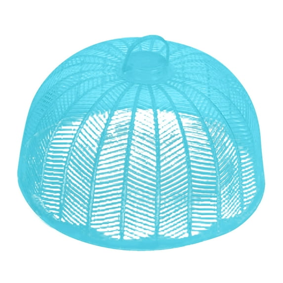 Round Food Cover for Dining Table - Breathable Kitchen Mesh Dome for Meals, Universal Rice & Food Protector with Sturdy Frame
