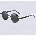 thumbnail image 1 of Round Frame Metal Sunglasses with UV Protection for Round, Long, Square, and Oval Faces, 1 of 2