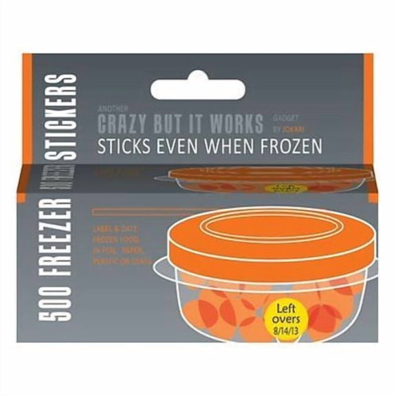 Jokari Freezer Stickers / Labels - 500ct