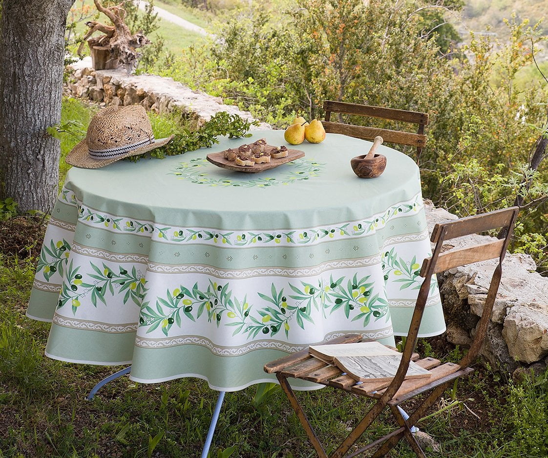 Tissus Toselli Ramatuelle Tablecloth - Thumbnail 2