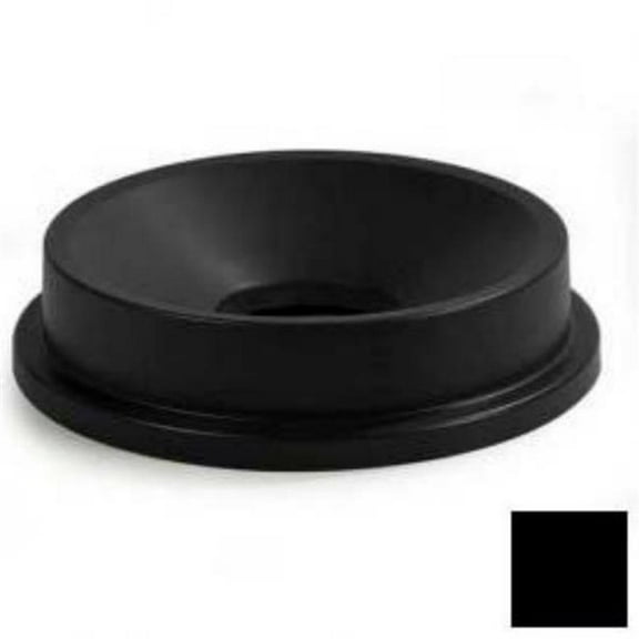 Carlisle Sanitary Maintenance B642180 Bronco Funnel Lid for 32 gal - Black - 34103503