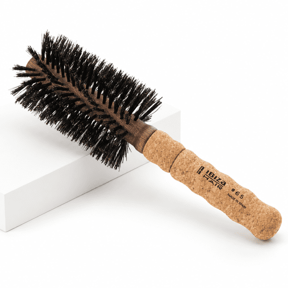 Round G5 70mm Bristle Hair Brush for Coarse Hair and Styling