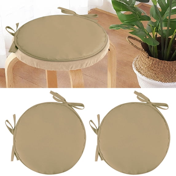 Round Garden Chair Pads Seat Cushion For Outdoor Bistros Stool Patio Dining Room