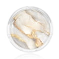 thumbnail image 1 of Round Glass Ashtray 8.5×3.5in Non-Bubble Anti-Rolling Edge Smooth Not Hurt Hands For Living Room Bedroom Work Hotel Office Car Grey And White Gold Marble, 1 of 8