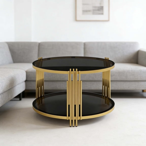 Round Glass Coffee Table Glass Coffee Tables For Living Room Clear Coffee Table