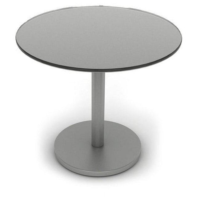Round Glass Side Table