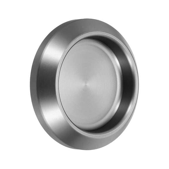 Round Glass Sliding Door Handles, 2 Inch 304 Stainless Steel Back-to-Back Bathroom Handle Pull Knob with Screw, Black