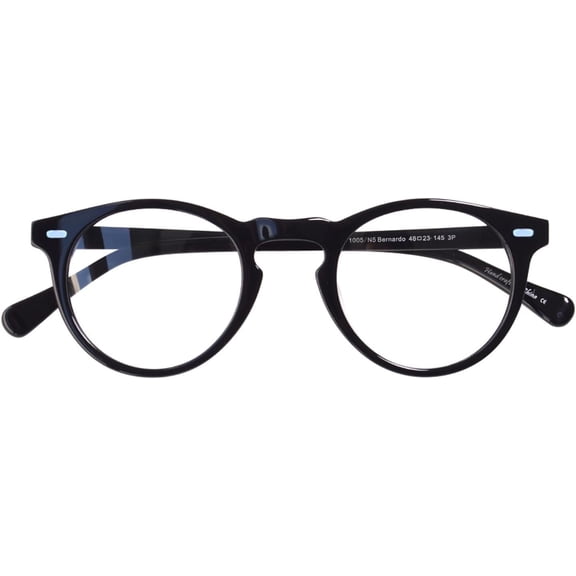 Round Glasses Clear Lens Thick Round Rim Acetate Eyeglasses For Men...