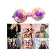 thumbnail image 1 of Round Glasses Retro Gothic Sunglasses Vintage Eyewear Transparent Goggles Multicolor, 1 of 8