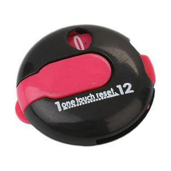 Round Golf Hat Clip Scoring Device Mini Golf Score Stroke Counter Simple Reset