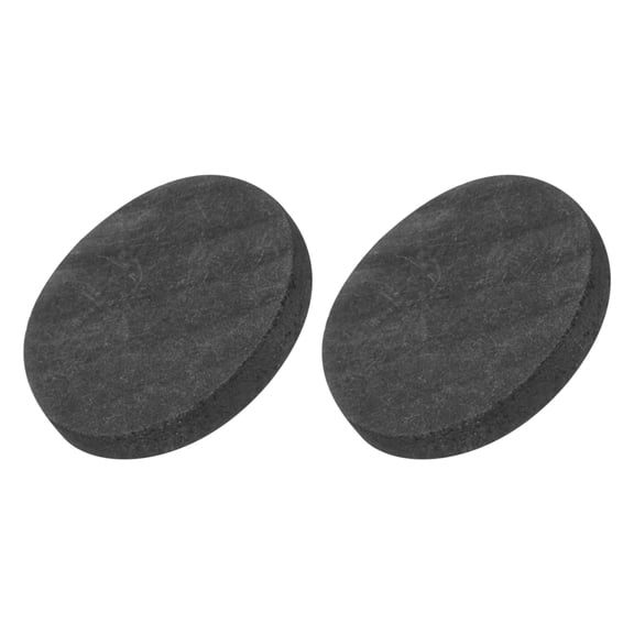 Round Graphite Block Disk Ingot High Purity Graphite Electrode Plate Sheet 14x2mm for Melting Casting Electrolysis, Pack of 2