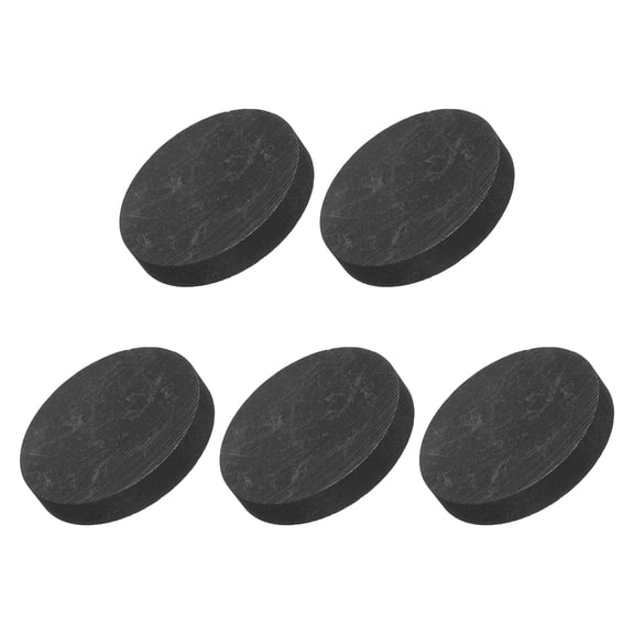 Round Graphite Block Disk Ingot High Purity Graphite Electrode Plate Sheet 30x5mm for Melting Casting Electrolysis, Pack of 5