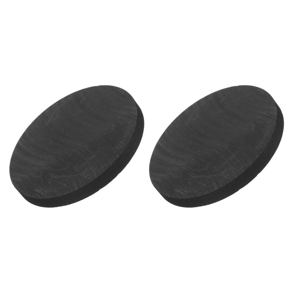 Round Graphite Block Disk Ingot High Purity Graphite Electrode Plate Sheet 50x5mm for Melting Casting Electrolysis, Pack of 2