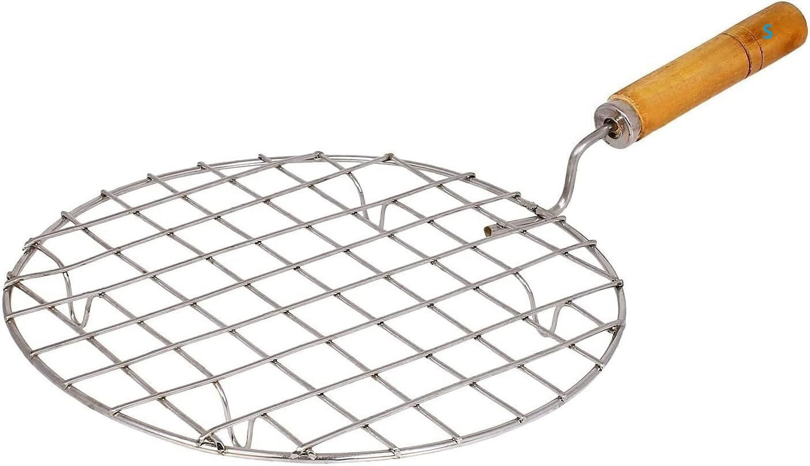 Wire Rack Making Roti Round Grill / Wire Steaming Baking Barbecue Rack Round wire Roaster ...