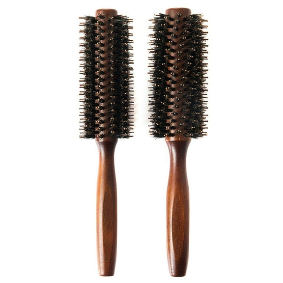 Round Hair Brush,Ionic Tech & Anti-Static, Roller Hairbrush for Blow Drying, Curling, Straightening, Add Volume & Shine