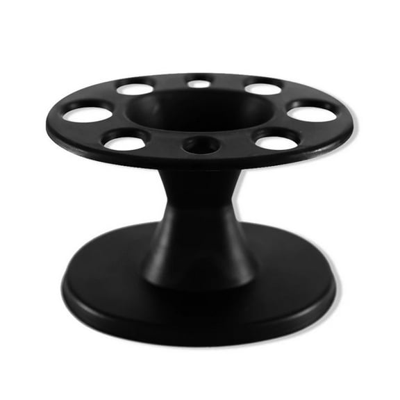 Round Hair Styling Tools Stand Salon Brushes Organizer Scissors Roll Comb Container Accessories Holder