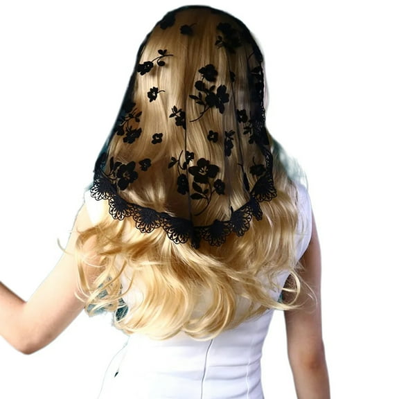 Church Headpiece Girl Decorative Headscarf Wedding Hair Veil Photo Hairband