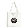 thumbnail image 1 of Round Halloween Spider Pattern Tote Canvas Bag Shopping Satchel Casual Handbag, 1 of 3