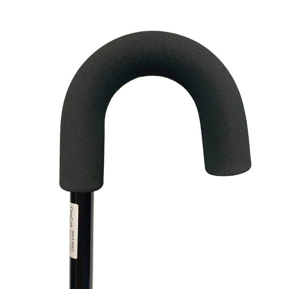 Round Handle (Standard) Aluminum Cane Black