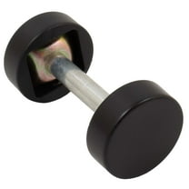 Round Handleset Hole Cover, 1 Inch Diameter, Fits Doors 1-3/8" to 2-1/4" Thick, Matte Black by Stone Harbor Hardware