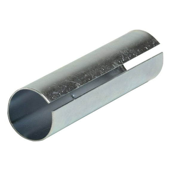Round Hangrail Splicer to Connect Two 1.25" Diameter Retail Round Tubes, Chrome, 50 Pack