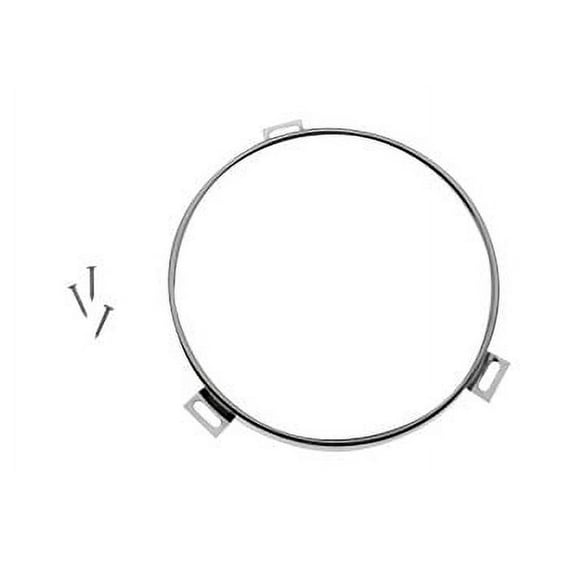Round Headlamp Retaining Ring (2) With 4