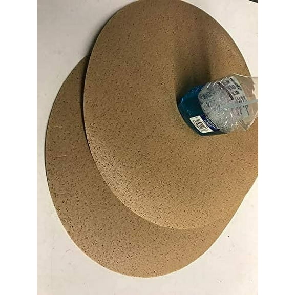 Round Heavy Duty Eco Cork Foam Liner Matting for Lazy Susans or Kitchen Drawers