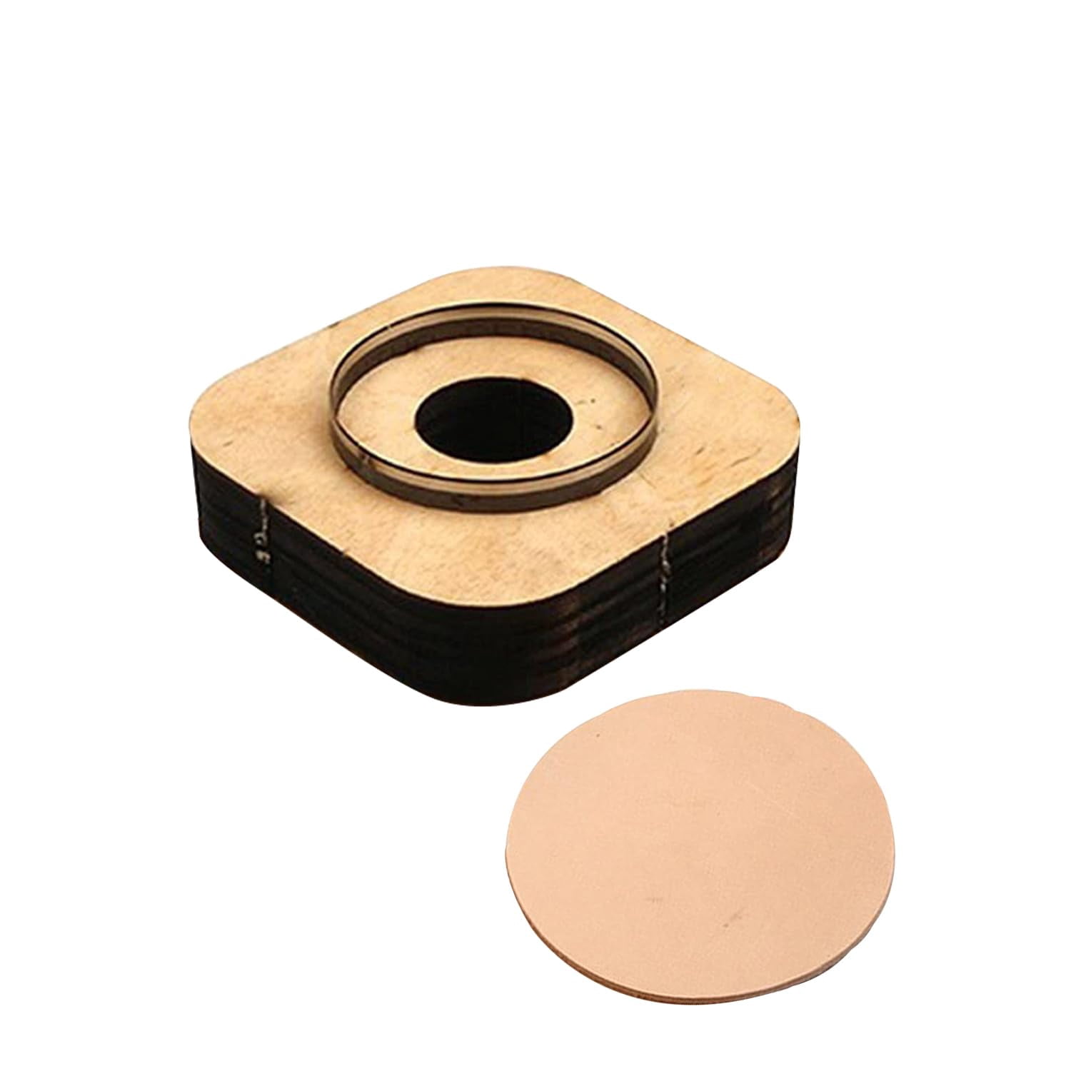 Leather Rope Rounding Tool Round Hollow Hole Punch,Leather Circle Cutter Tool Set,Deformation ...