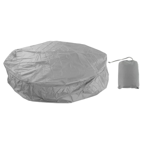 Round Hot Tub Cover, Waterproof  Tear,Proof, 190T Polyester, All,Season Protection