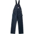 thumbnail image 1 of Round House Men's Classic Overalls Blue 38W x 29L  US, 1 of 4