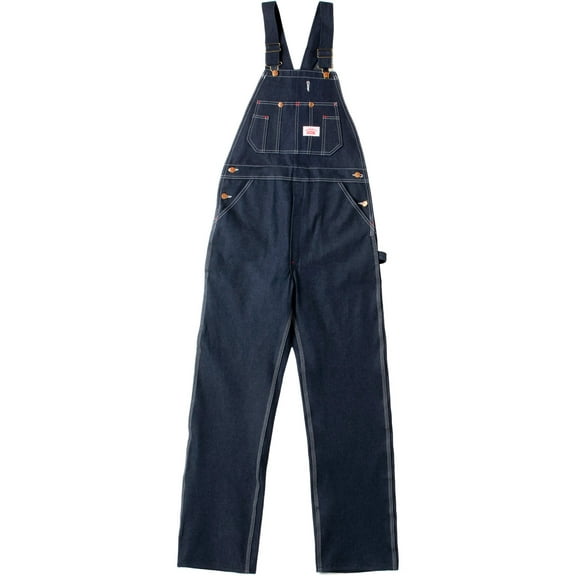 Round House Men's Classic Overalls Blue 42W x 34L  US
