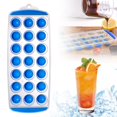 thumbnail image 1 of Round Ice Cube Tray, 21-Hole Silicone Ice Mold for Kitchen and Freezer DB, 1 of 5