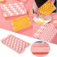 thumbnail image 1 of Round Ice Cube Tray with Lid â 33 Sphere Silicone Mold for and â Easy Release Refrigerator Ice Maker for Kitchen, 1 of 8