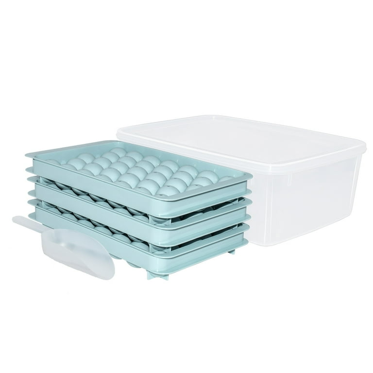 DAYHAP Ice Cube Tray with Lid Ice Trays for Freezer Ice Maker Mold