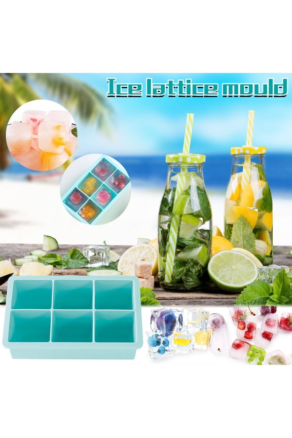 Round Ice Cube Trays with Lid – 33- Cell Ice Trays for Freezer Reusable Ice Mold Creative Leak-Proof DIY Circle Ice Cube Tray for Whiskey, Cocktails, and Beverages