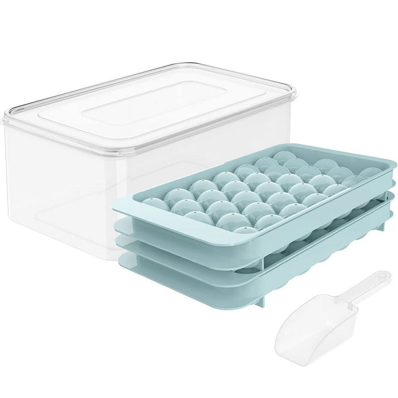 Round Ice Tray, Ice Mold for Refrigerator, Spherical Ice Tray for Ice