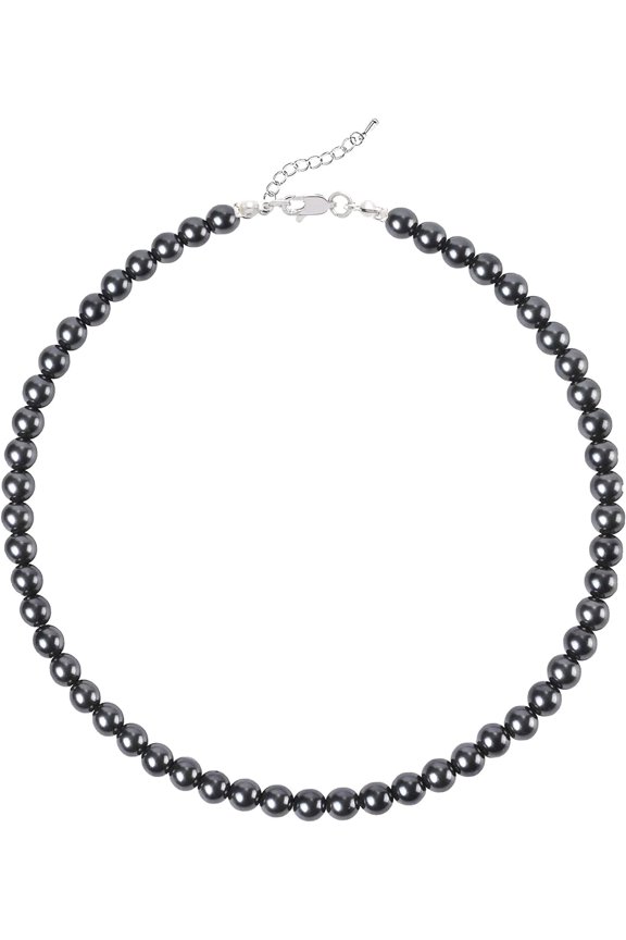 Round Imitation Pearl Necklace Wedding Pearl Necklace For Brides[o1188]