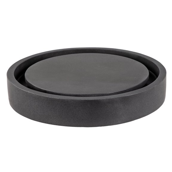 Round Infinity Pool Sink - Lava Stone