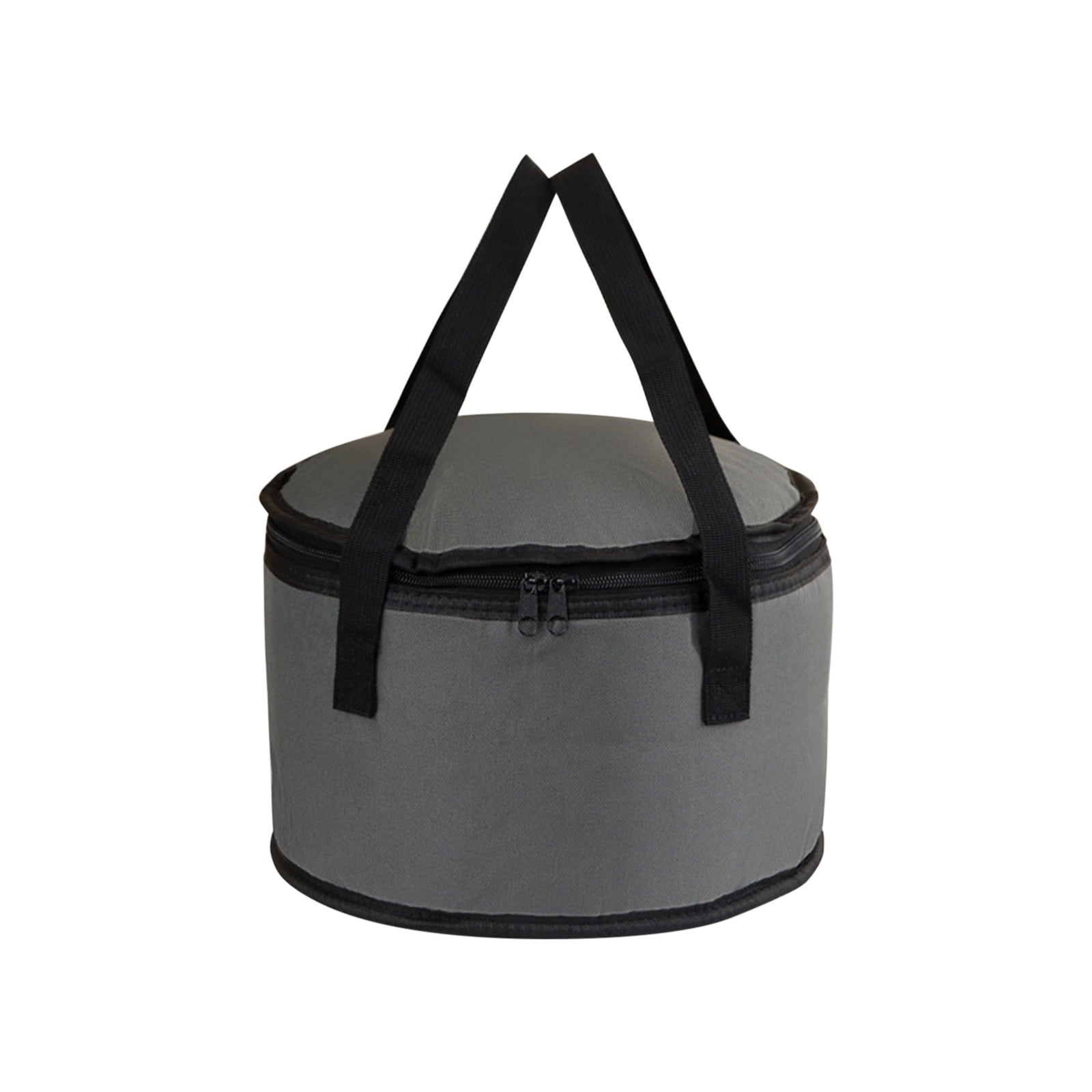 Round Insulated Casserole Carrier Slow Cooker Bag,Reusable Insulated