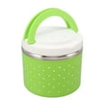 Round Insulated Lunch Box Leakage Proof Portable Large Thermal Food