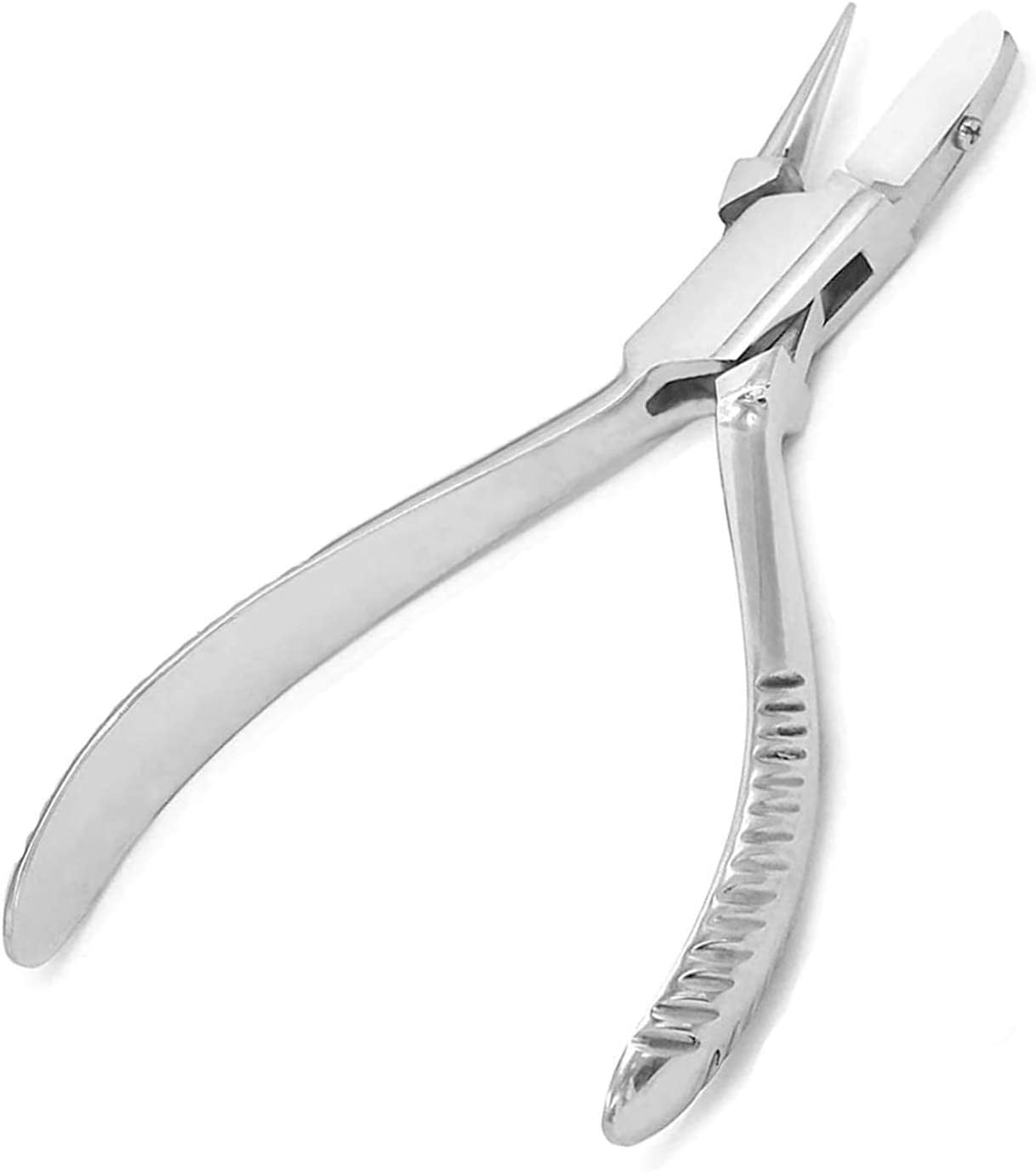 Round Jaw Flat Nose Nylon Pliers Jewelry Making Wire Looping Wrapping