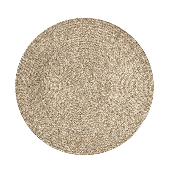 Round Jute Table Mat for Dining Table Natural Fiber Placemat Anti Slip Heat Resistant Table Decor