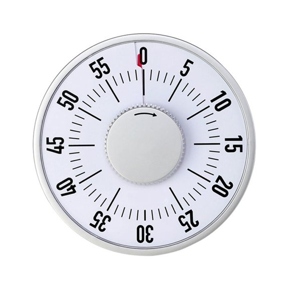 Round Kitchen Timer Reminder Kitchen Gadgets Cooking Clock with Magnetic Base