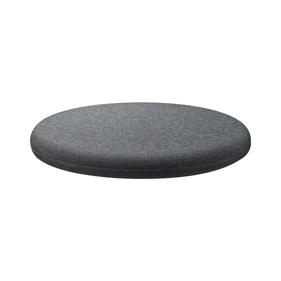 Round Knitted Memory Foam Floor Cushion for Indoor Outdoor Use, Ergonomic Tatami Meditation Seat Pad, Vintage Style Office Chair Cushion (11.8x11.8x1.2in)